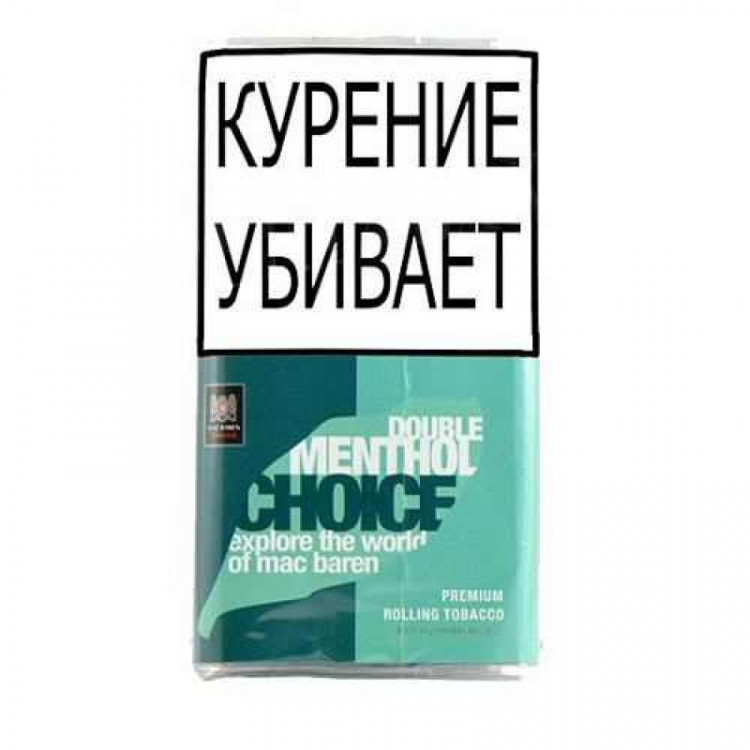 Табак для самокруток Mac Baren - Double Menthol Choice 40 гр